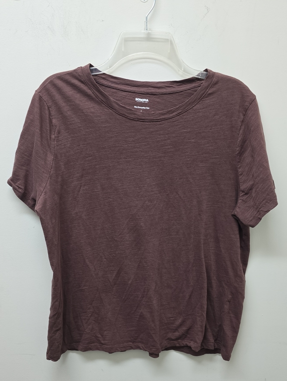 Sonoma The Everyday Tee Brown Top - Size L
